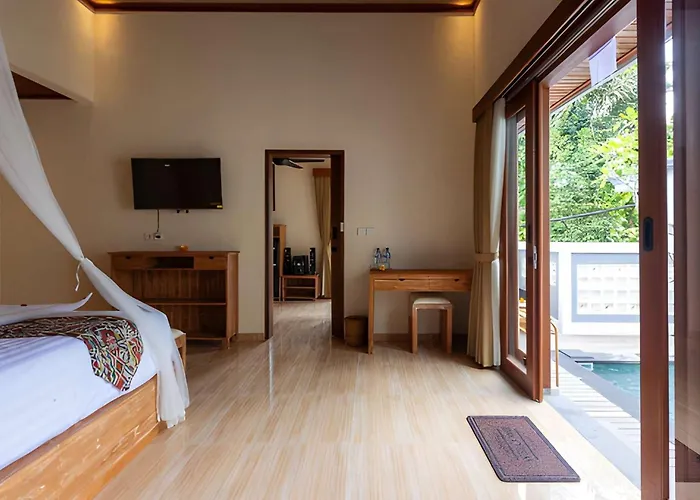 One-bedroom Private Pool With Spacious Balcony, Villa *